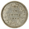 1858 Canada 10-cents Very Fine (VF-20) $