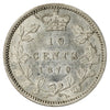 1870 Narrow 0 Canada 10-cents AU-UNC AU (AU-55) $