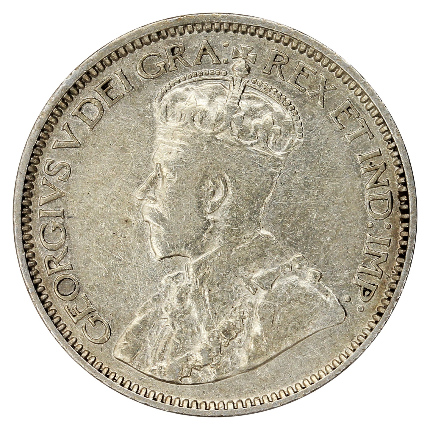 1912 Canada 10-cents F-VF (F-15)