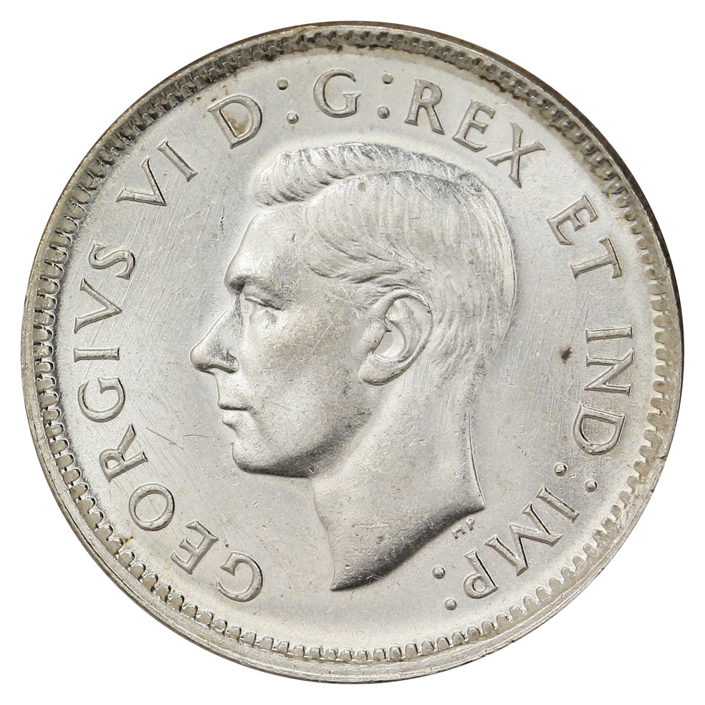 1943 Canada 10-cents Choice Brilliant Uncirculated (MS-64) $