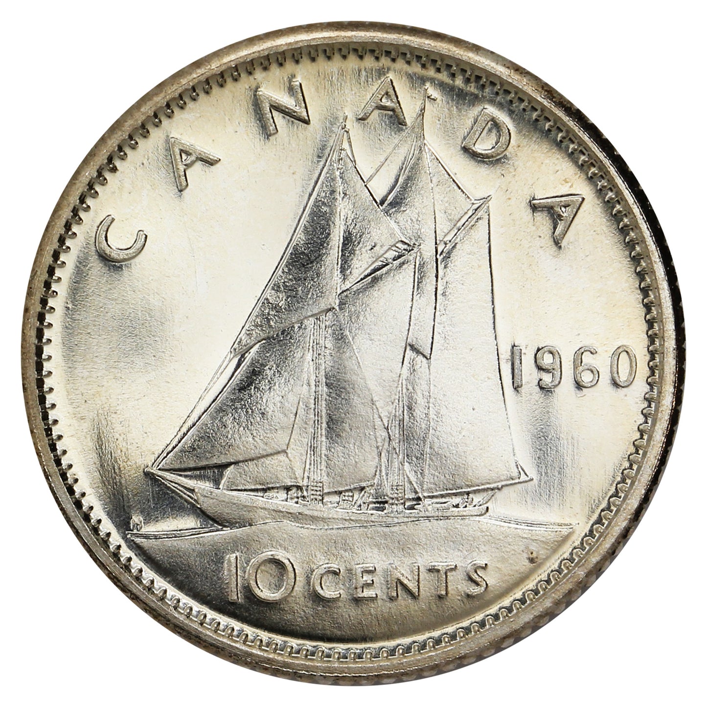 1960 Canada 10-cents Proof Like