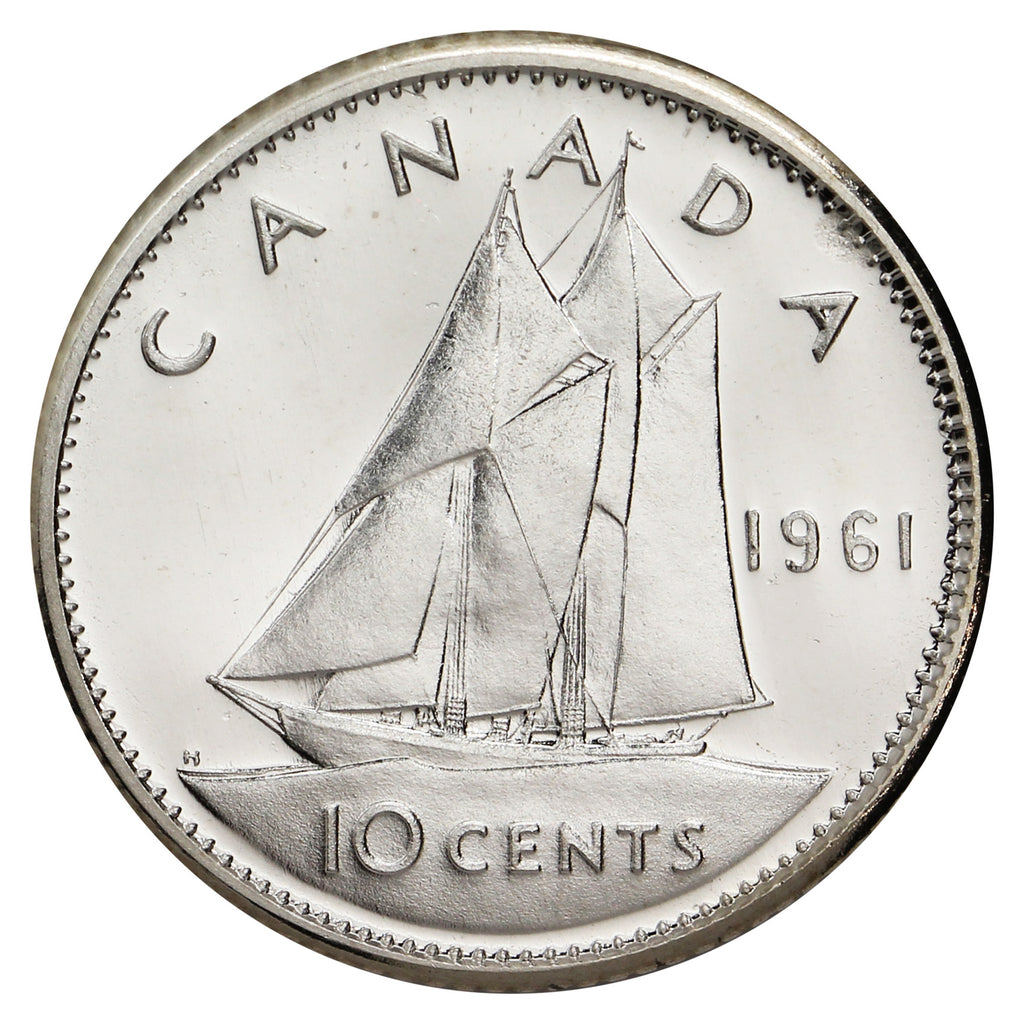 1961 Canada 10-cents Proof Like