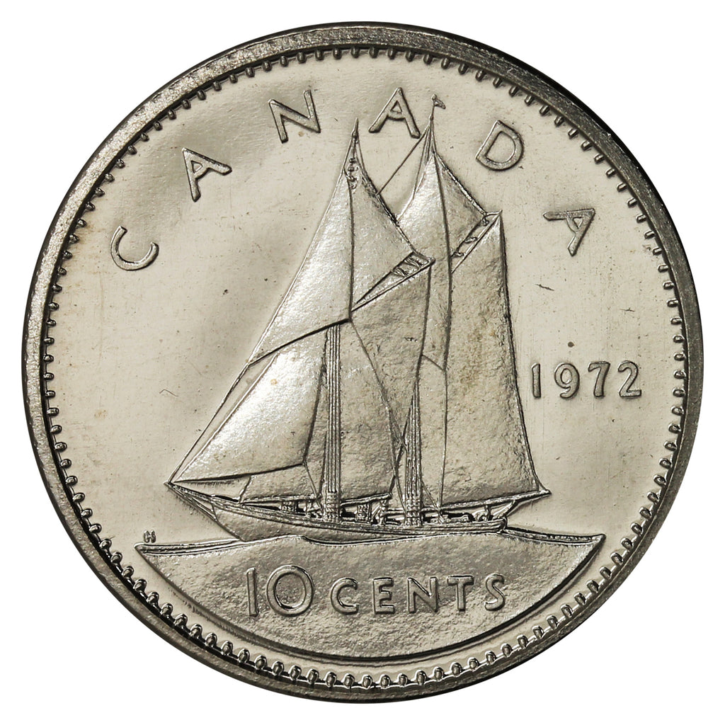 1972 Canada 10-cent Proof Like