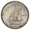 1973 Canada 10-cent Brilliant Uncirculated (MS-63)