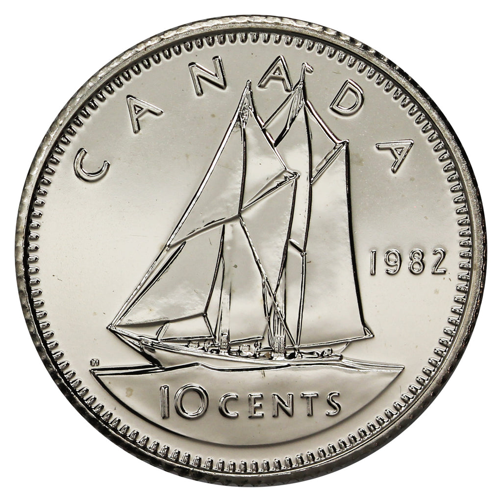 1982 Canada 10-cent Proof Like