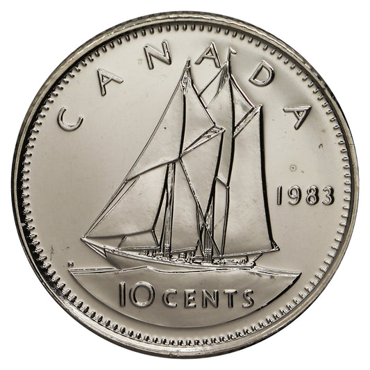 1983 Canada 10-cent Proof Like