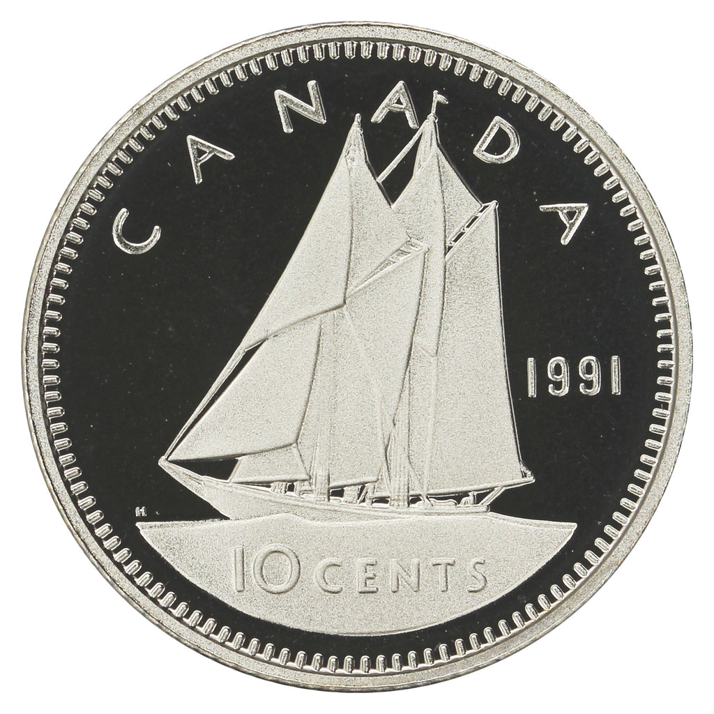 1991 Canada 10-cent Proof