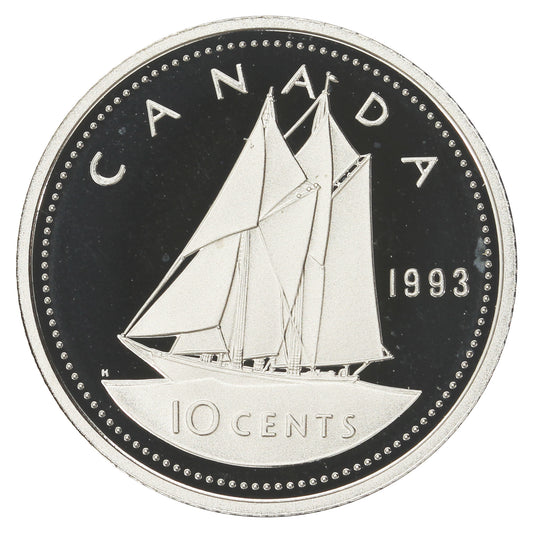 1993 Canada 10-cent Proof