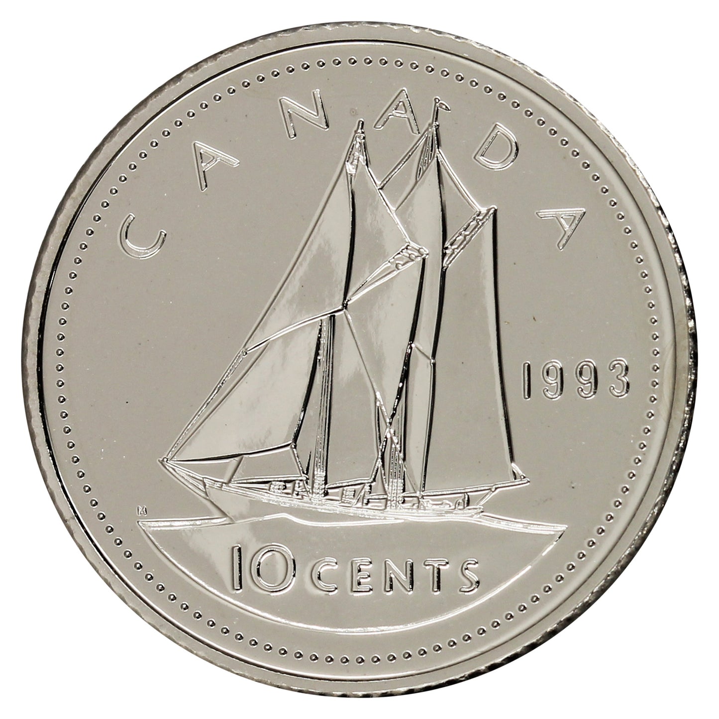 1993 Canada 10-cent Proof Like