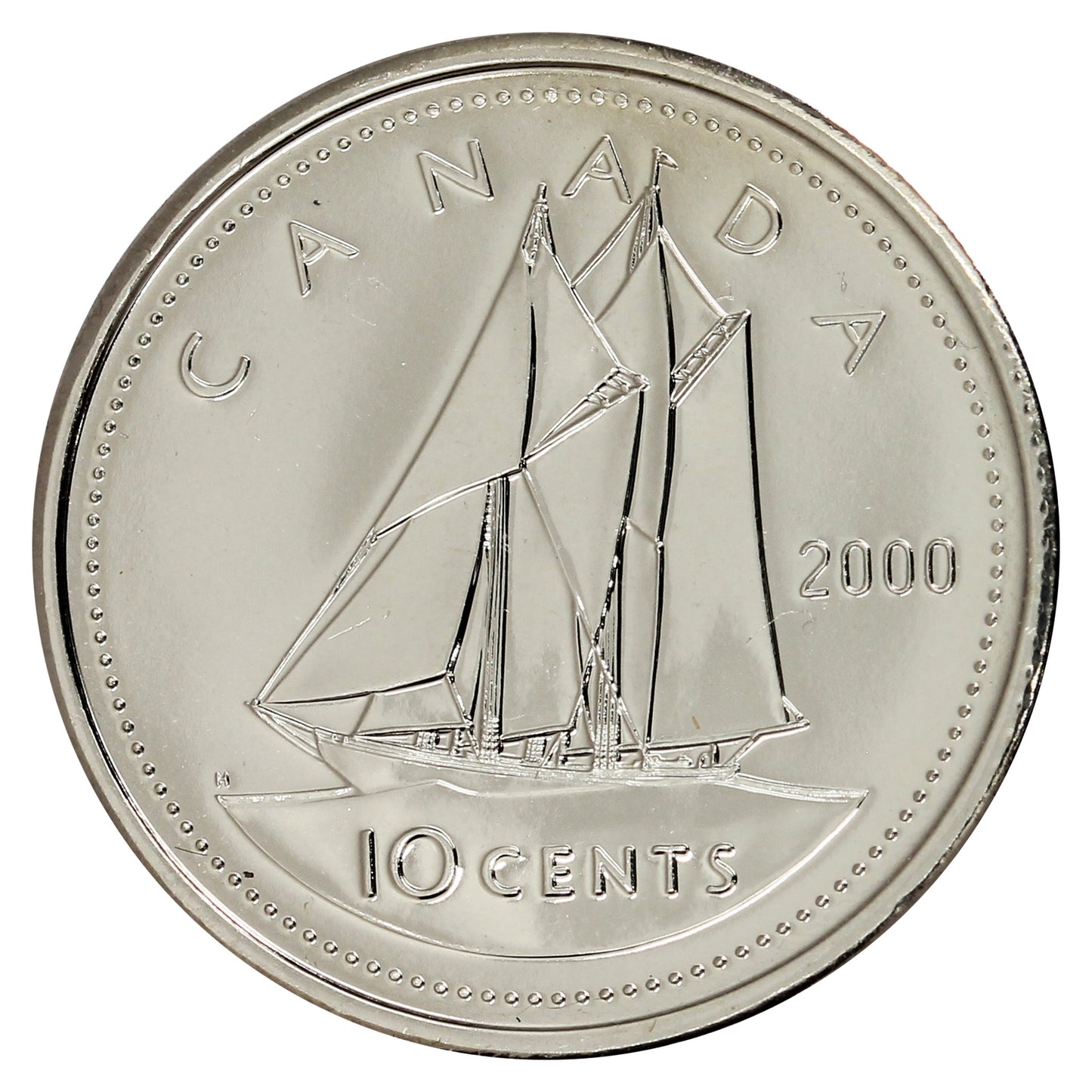 2000 Canada 10-cent Proof Like