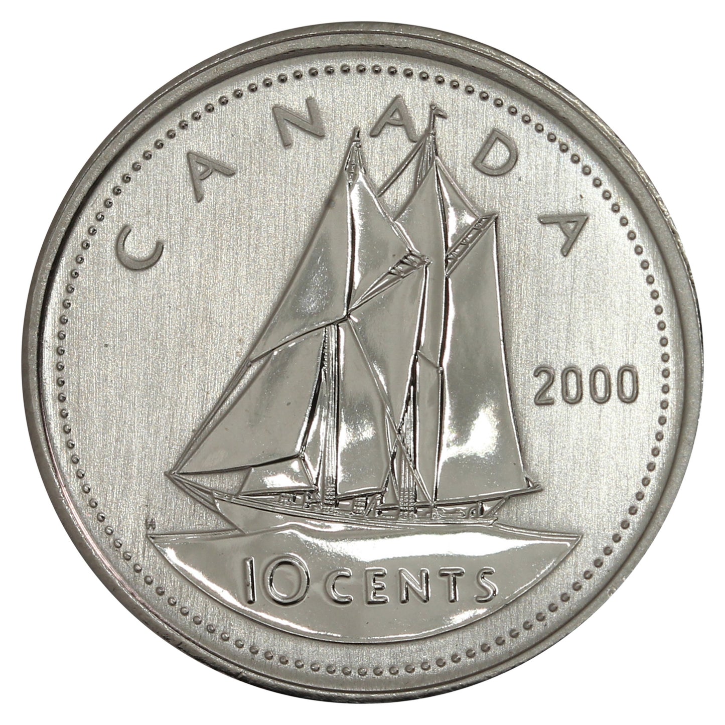 2000 Canada 10-cent Specimen