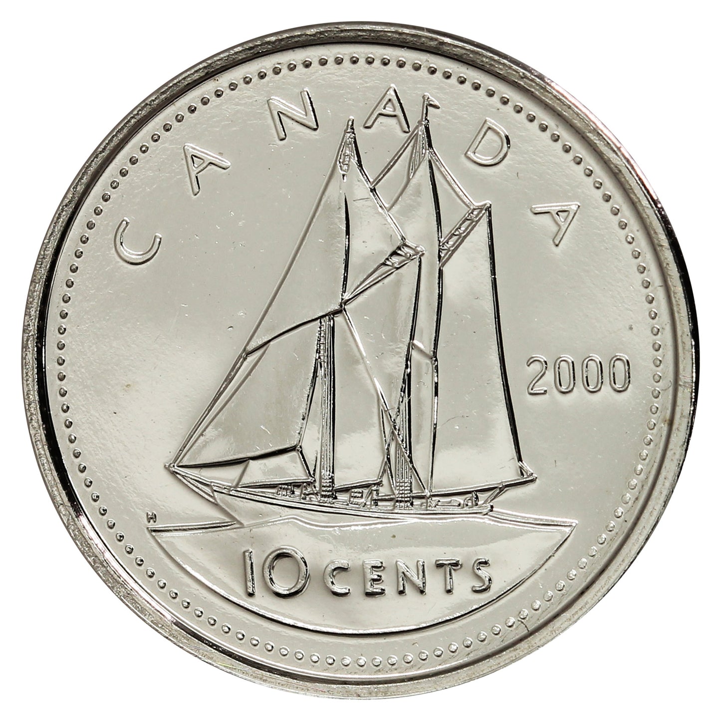 2000W Canada 10-cent Proof Like