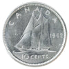 1962 Canada 10-cents ICCS Certified MS-64 Cameo