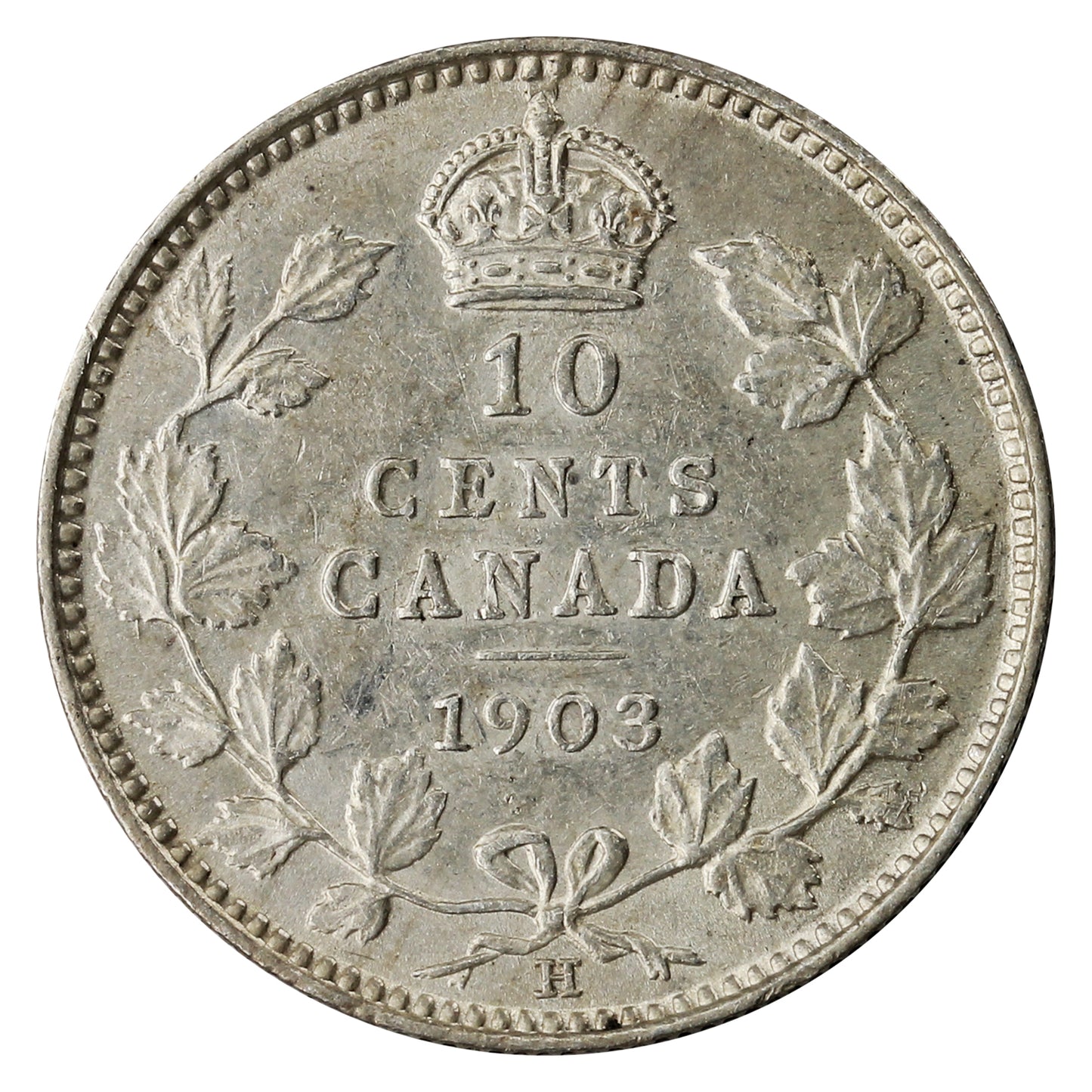 1903H Canada 10-cents EF-AU (EF-45) $