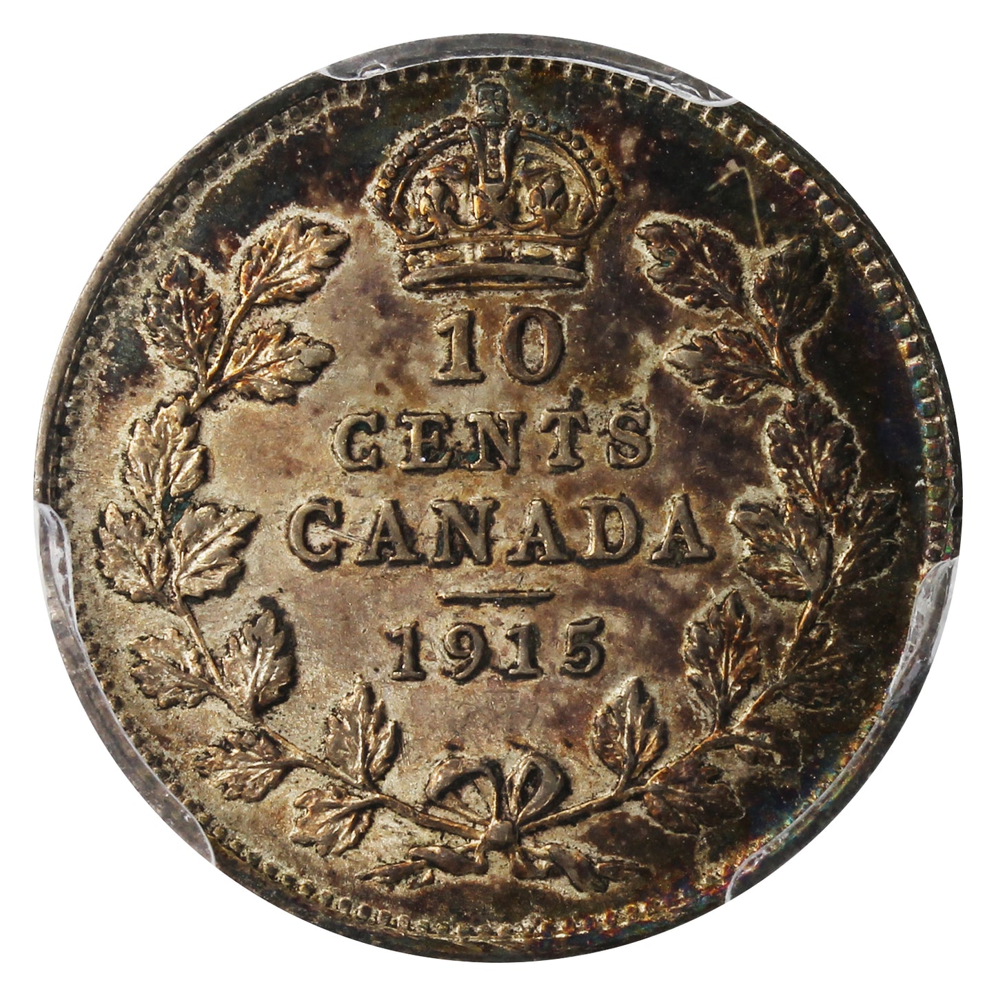 1936 Canada 10-cents PCGS Certified MS-65