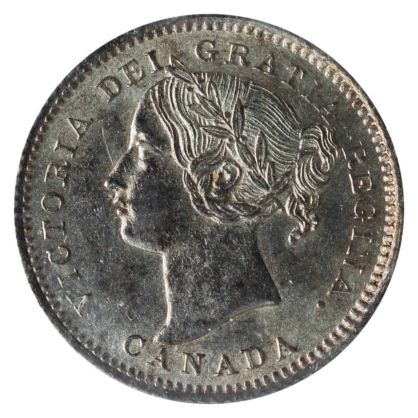 1901 Canada 10-cents ICCS Certified MS-63 (XZH 788)