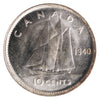 1940 Double 19 Canada 10-cents ICCS Certified MS-64 (XHT 167)