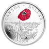 2010 Canada Limited Edition Proof Sterling Silver Dollar - Poppy