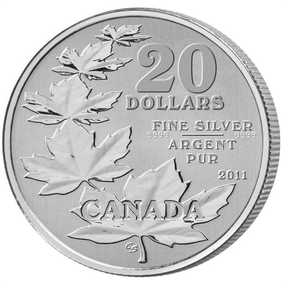 2011 Canada $20 for $20 #1 Five Maples Tax Exempt