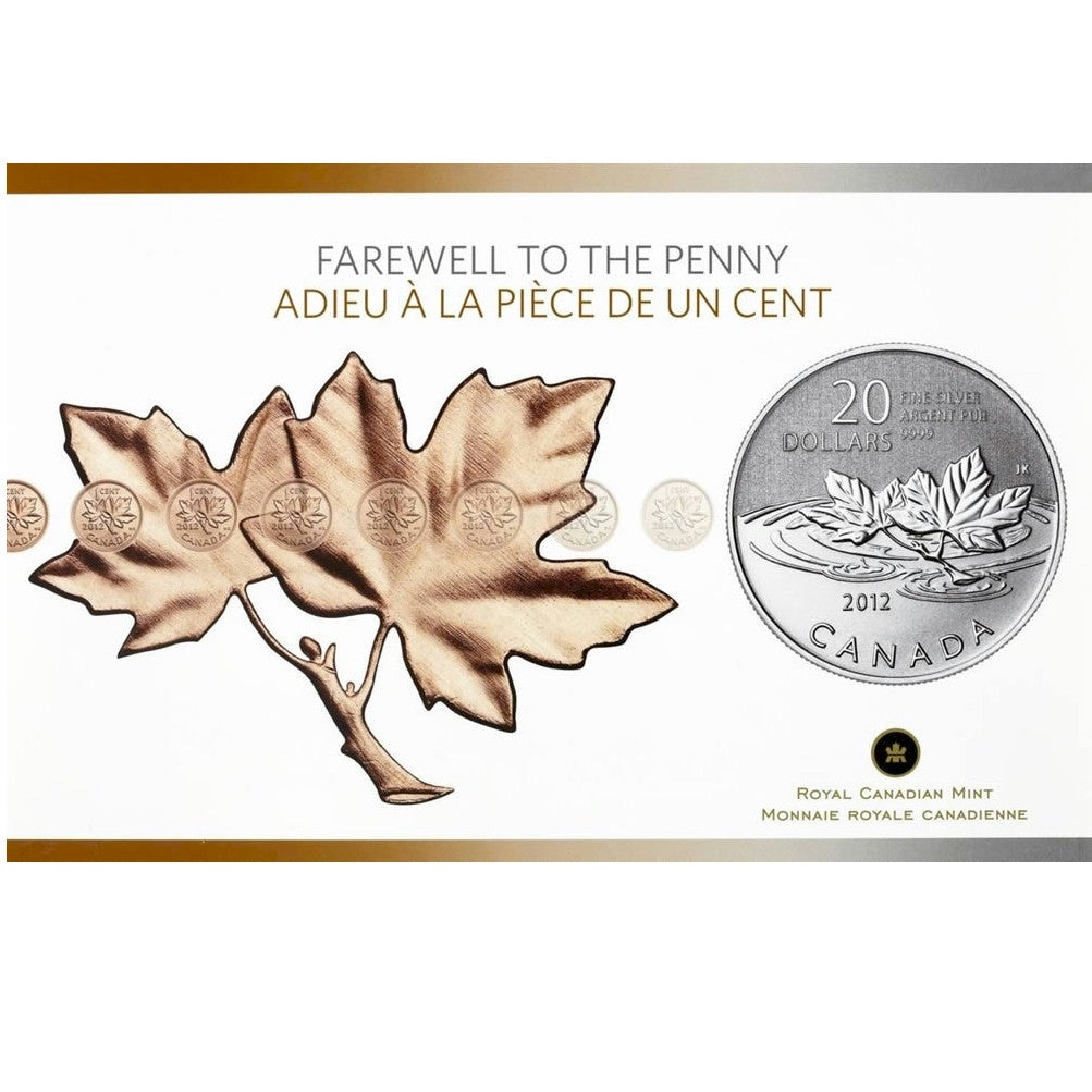 2012 Canada $20 for $20 #5 Farewell to the Penny TAX Exempt