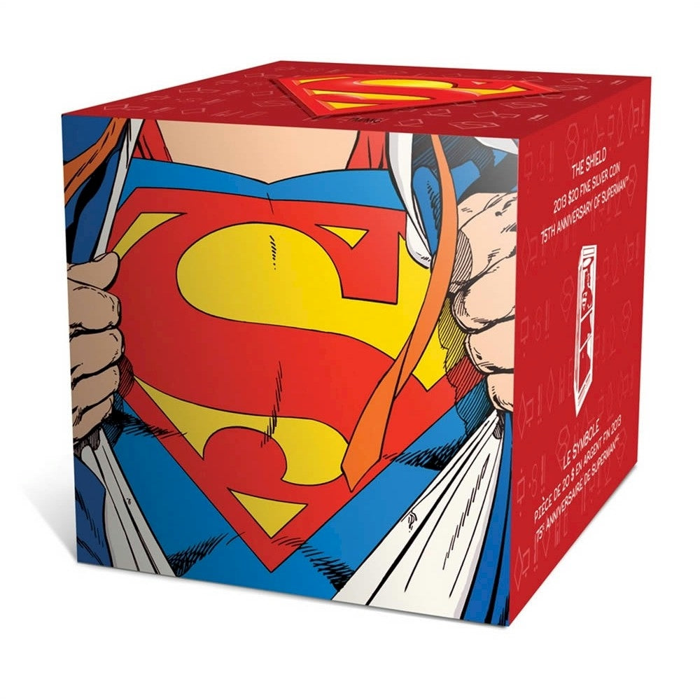 2013 Canada $20 Superman's Shield Fine Silver (No Tax)