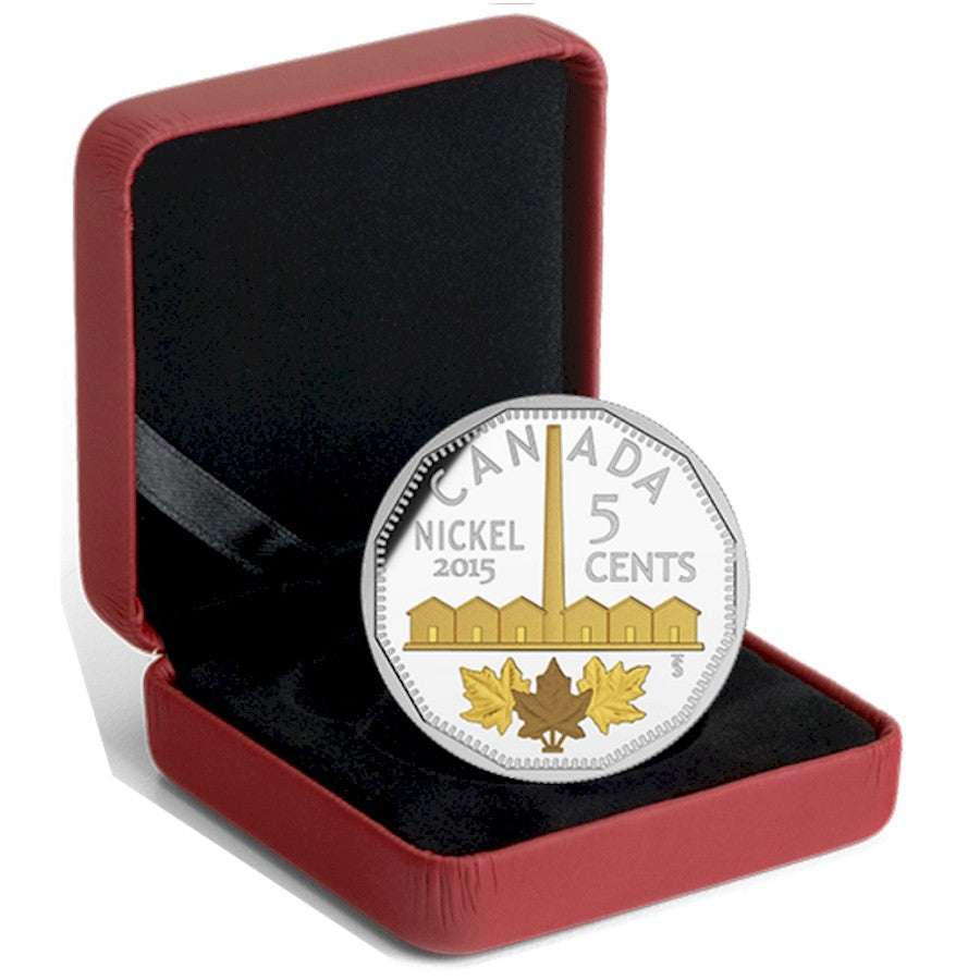 2015 5-cent Legacy of the Canadian Nickel - Identification of Nickel (No Tax)