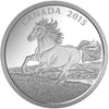 2015 $100 Canadian Horse ($100 for $100) Fine Silver (TAX Exempt)