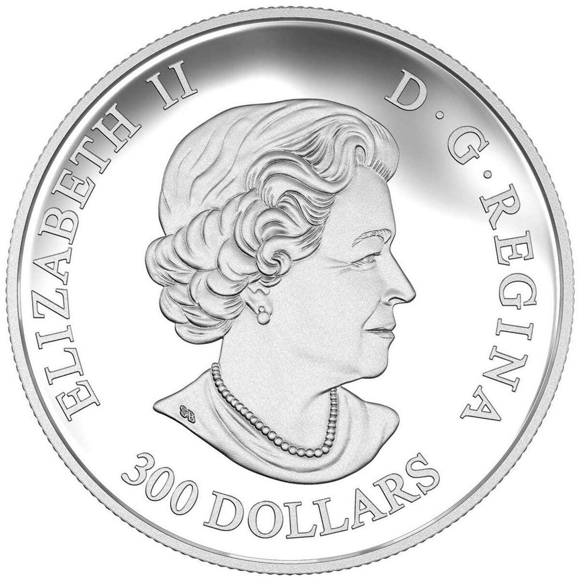 2016 Canada $300 Grizzly Bear - The Struggle Platinum Coin (No Tax)