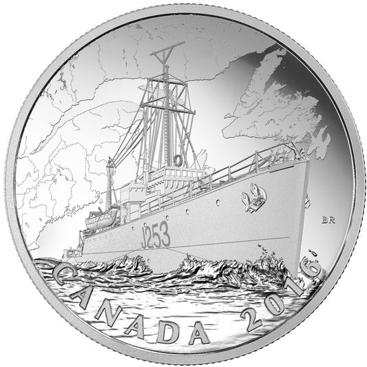 2016 $20 Canadian Home Front - Patrol Against U-Boats (TAX Exempt)