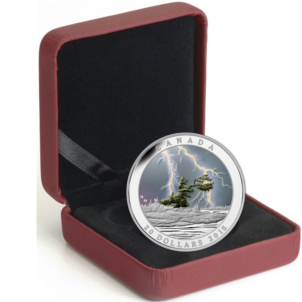 2015 Canada $20 Weather Phenomenon - Summer Storm Fine Silver (No Tax)