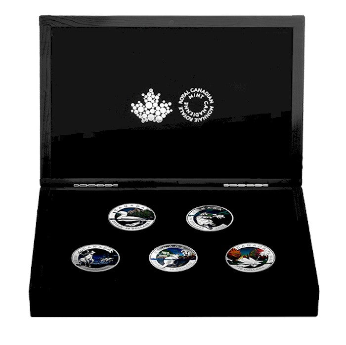 2016 Canada $20 Geometry In Art 5-coin Set in Deluxe Box (No Tax)