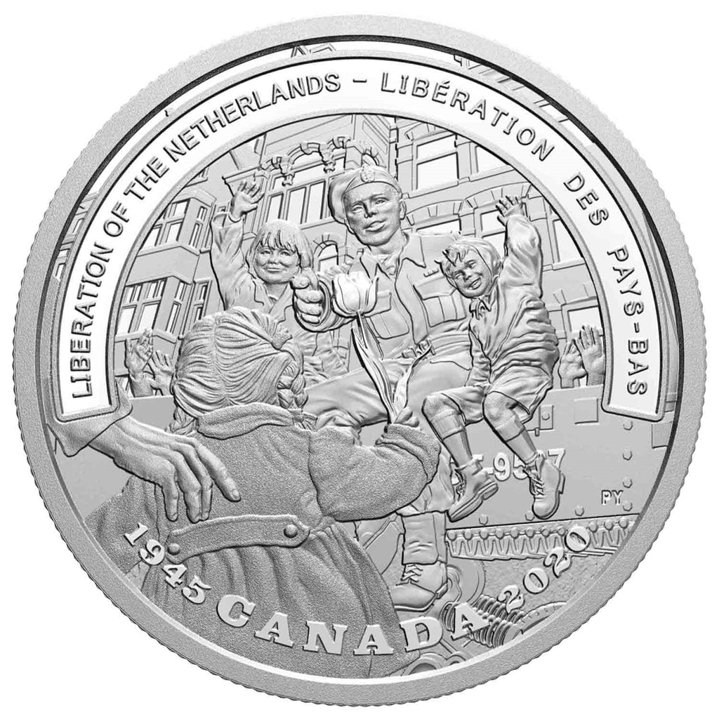 2020 Canada $20 WWII Battlefront Series - Liberation of the Netherlands Silver (No Tax)