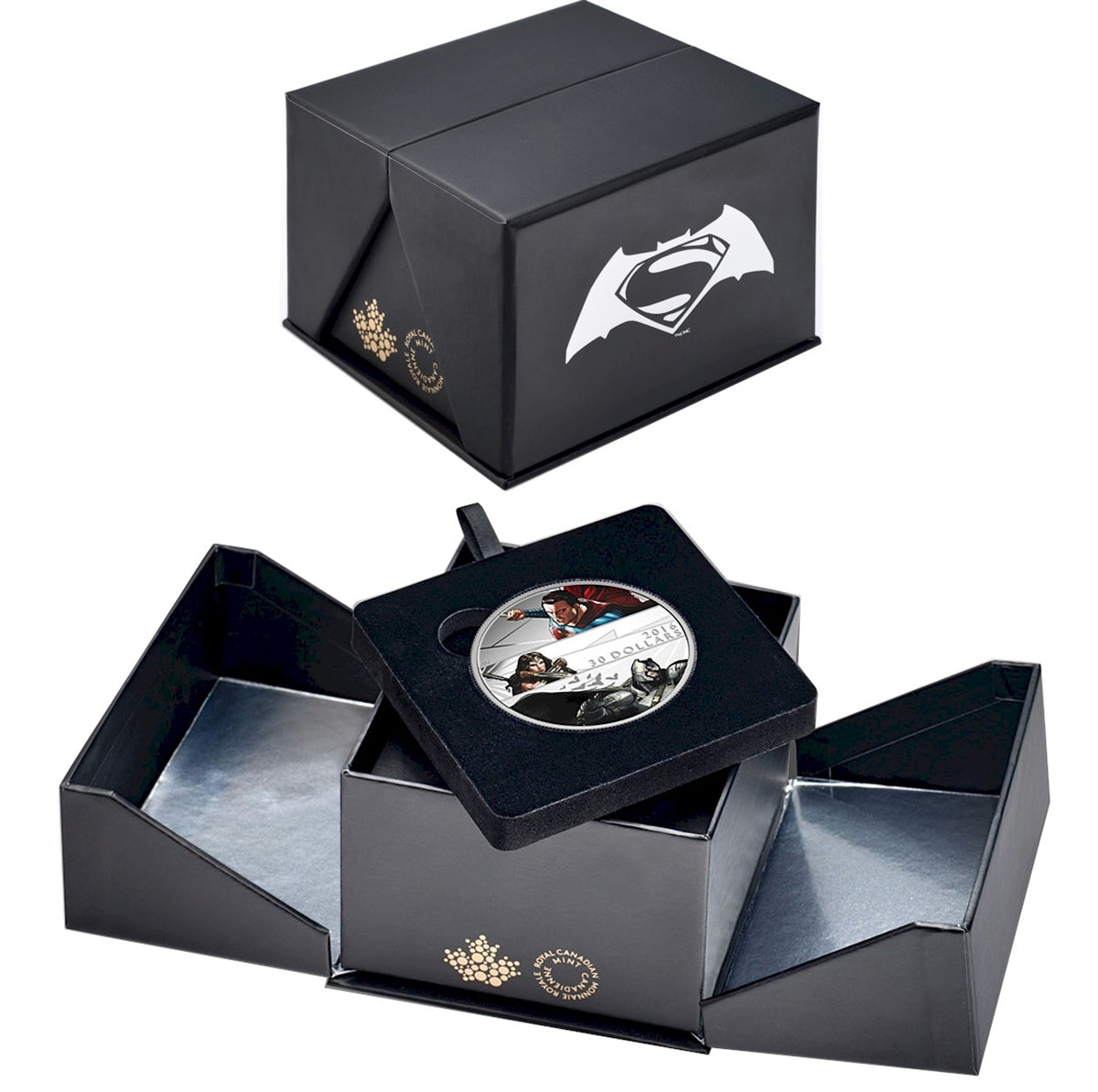 2016 Canada $30 Batman VS Superman Dawn of Justice Silver (No Tax)