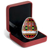 2016 Canada $20 Traditional Ukrainian Pysanka (Egg-Shaped) Silver (No Tax)