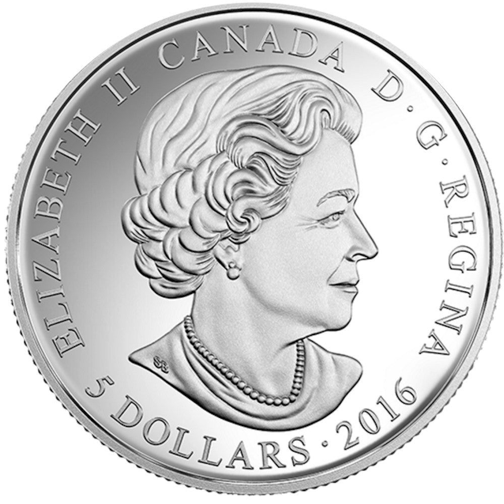 2016 Canada $5 Birthstones - December Fine Silver