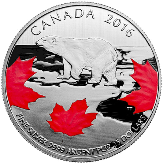 2016 Canada $25 for $25 True North Fine Silver (No Tax) 153478