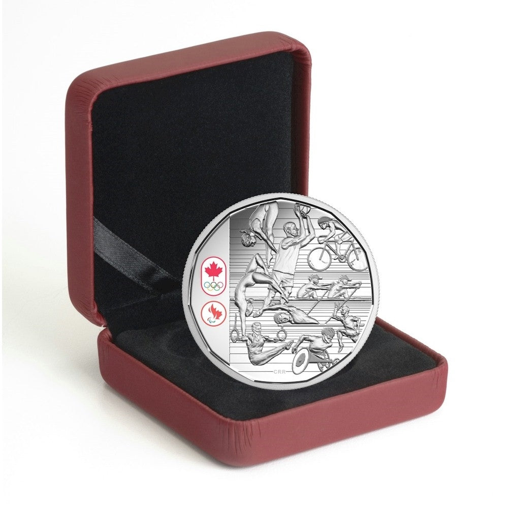 2016 Canada $1 Celebrating Canadian Athletes Limited Edition (No Tax)