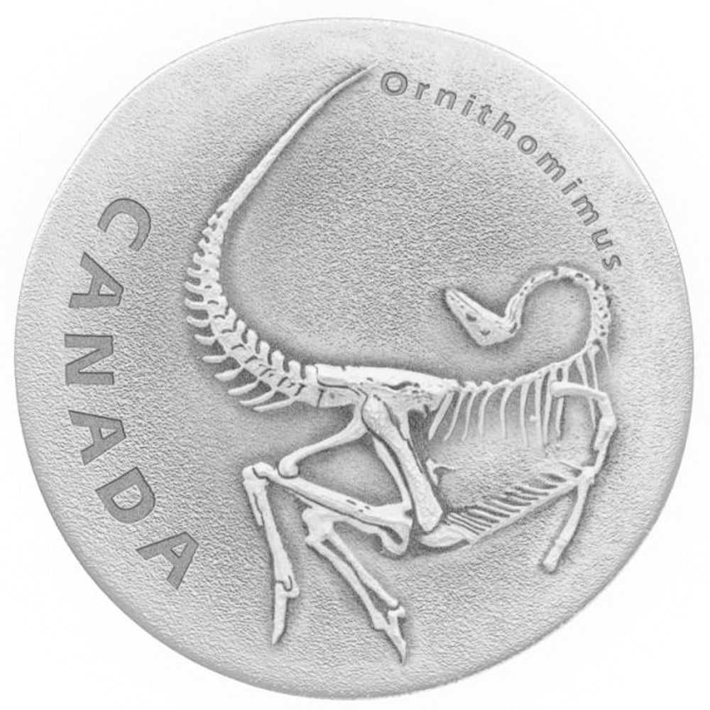 2017 $20 Ancient Canada - Ornithomimus Fine Silver (No Tax)