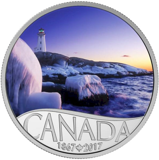 2017 $10 Celebrating Canada's 150th - Lighthouse at Peggy's Cove (No Tax)