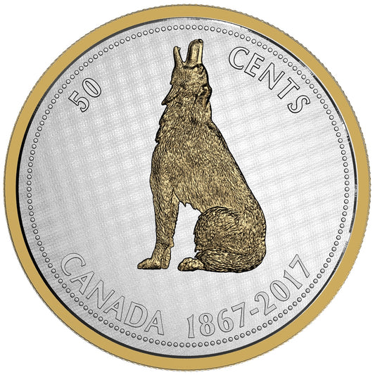 2017 Canada 50-cent Big Coin - Alex Colville Design 5oz. Fine Silver (No Tax)