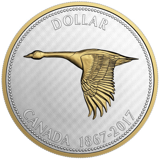 2017 Canada $1 Big Coin - Alex Colville 5oz. Fine Silver (No Tax)