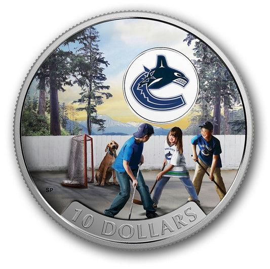 2017 Canada $10 Passion to Play - Vancouver Canucks (No Tax)