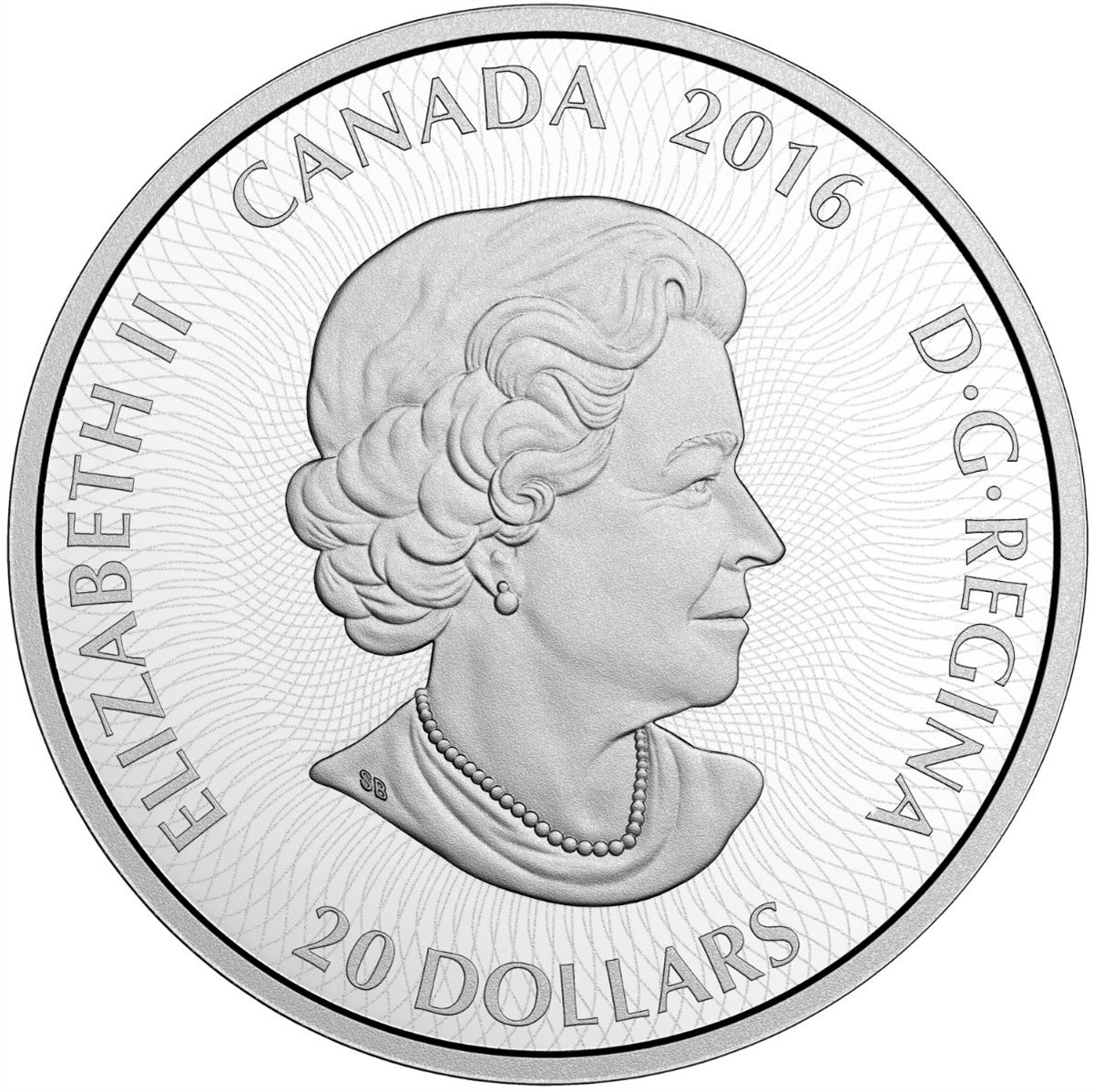 2016 $20 Canadiana Kaleidoscope: Polar Bear Fine Silver (No Tax)