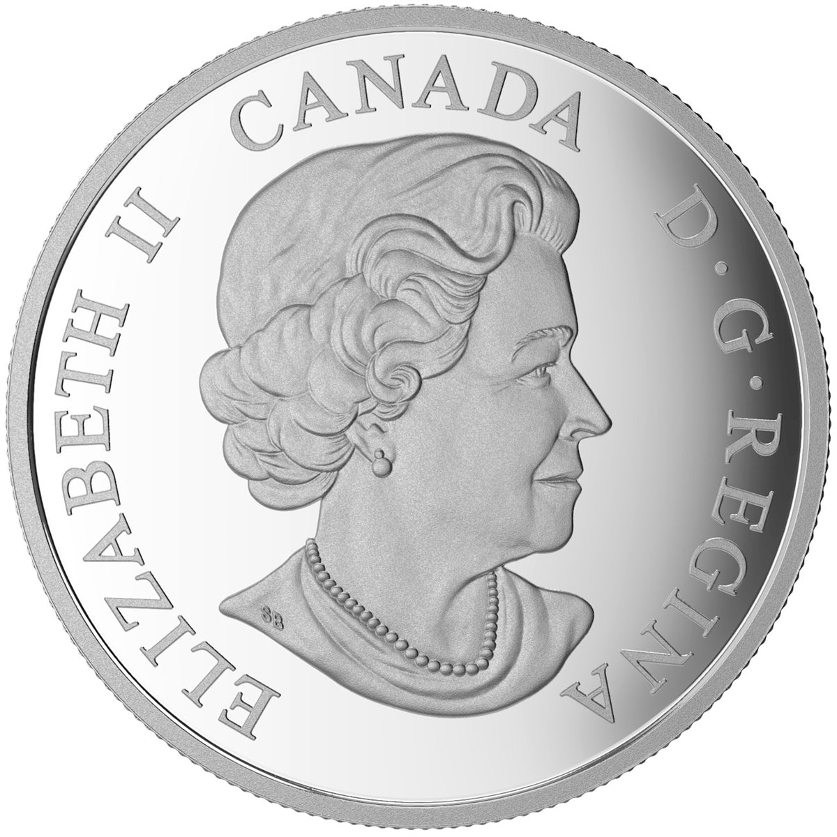 2017 Canada $20 Brilliant Birch Leaves with Drusy Stone