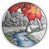 2017 Canada $20 Jewel of the Rain - Sugar Maple Leaves Fine Silver