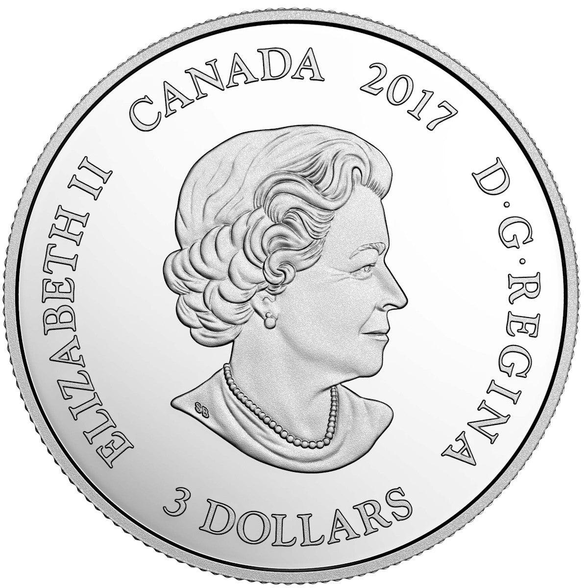 2017 Canada $3 Zodiac Series - Aquarius Fine Silver