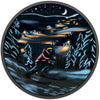 2017 $15 Great Canadian Outdoors - Night Skiing Fine Silver (No Tax)