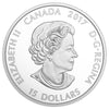 2017 $15 Great Canadian Outdoors - Night Skiing Fine Silver (No Tax)