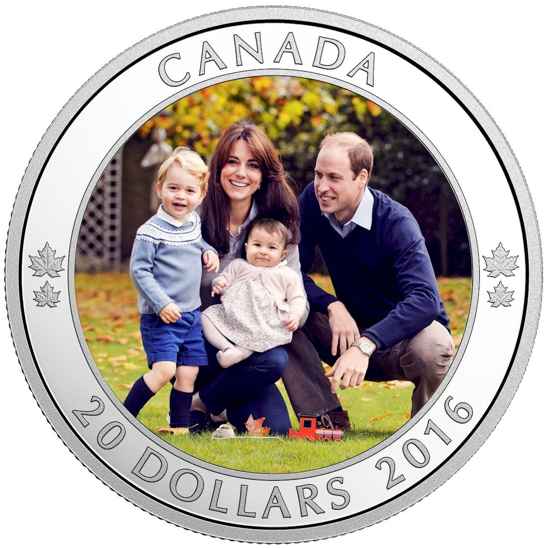 2016 Canada $20 A Royal Tour Fine Silver Coin (TAX Exempt)