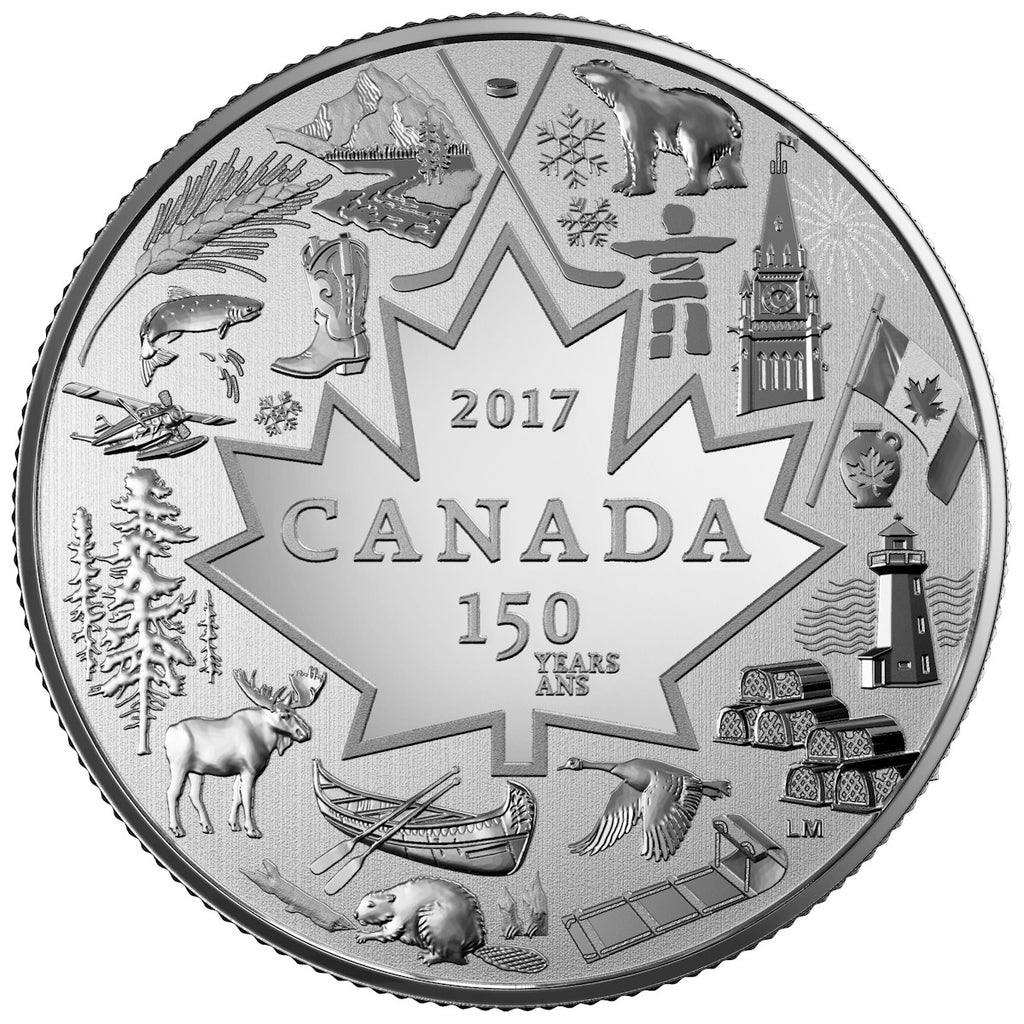 2017 Canada $3 Heart of our Nation Fine Silver (No Tax)